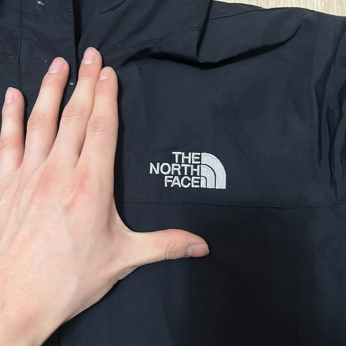 노스페이스 여성 후드 바람막이 자켓 L/90  상품이미지3