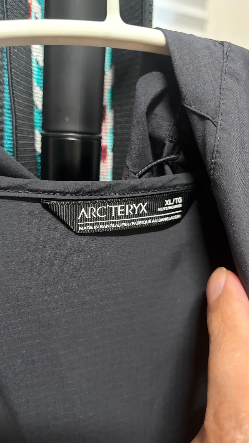 아크테릭스 스쿼미시 후디 XL 블랙 상품이미지2