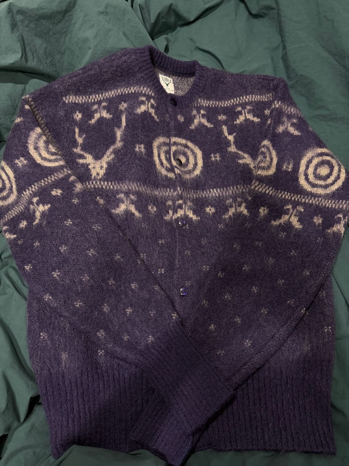 남이서팔 모헤어 가디건 상품이미지2