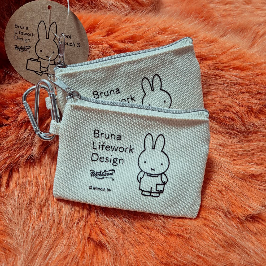 BRUNA Miffy 미피 카라비너 키링 파우치 새상품 상품이미지3