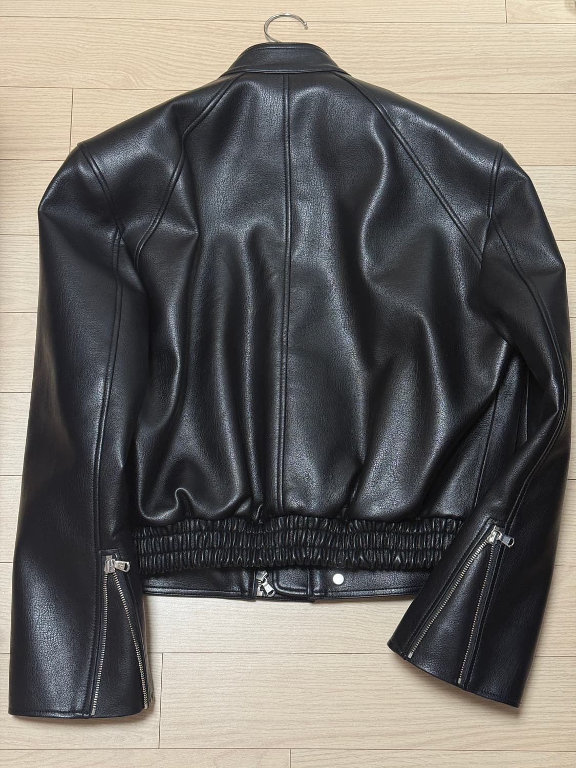 노이스 메탈 레더 자켓 상품이미지2