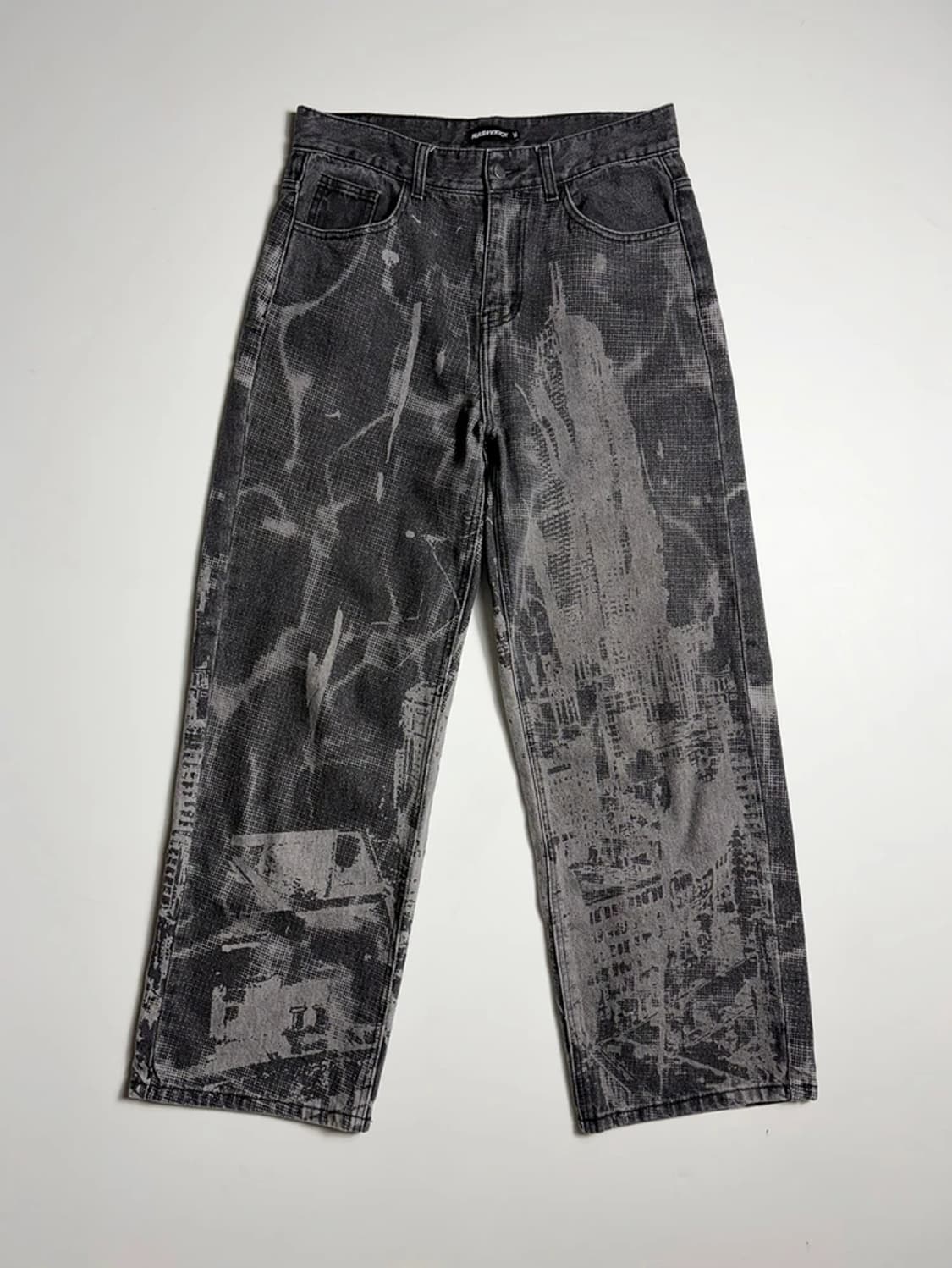 네스티킥 NASTYKICK 시티스케이프 데님 팬츠 R2065 상품이미지1