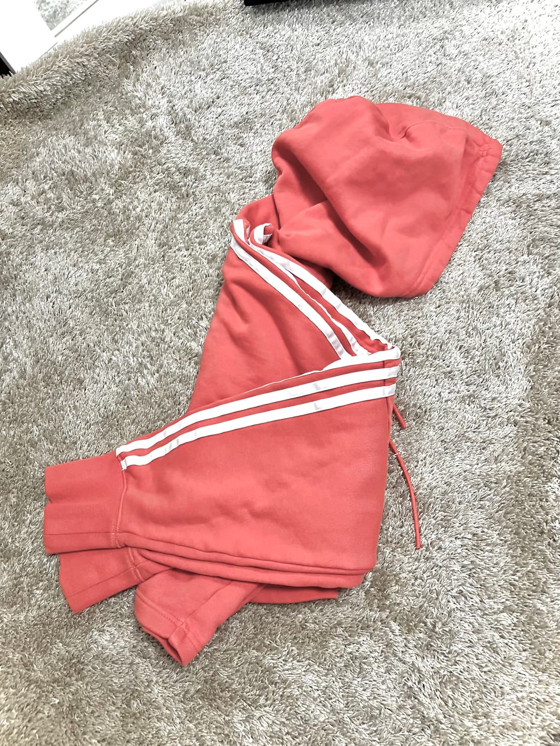 후드티 핑크 후디 크롭 아디다스 상품이미지2