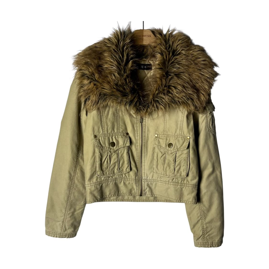 [JPN] 빈티지 퍼 트리밍 자켓 상품이미지1