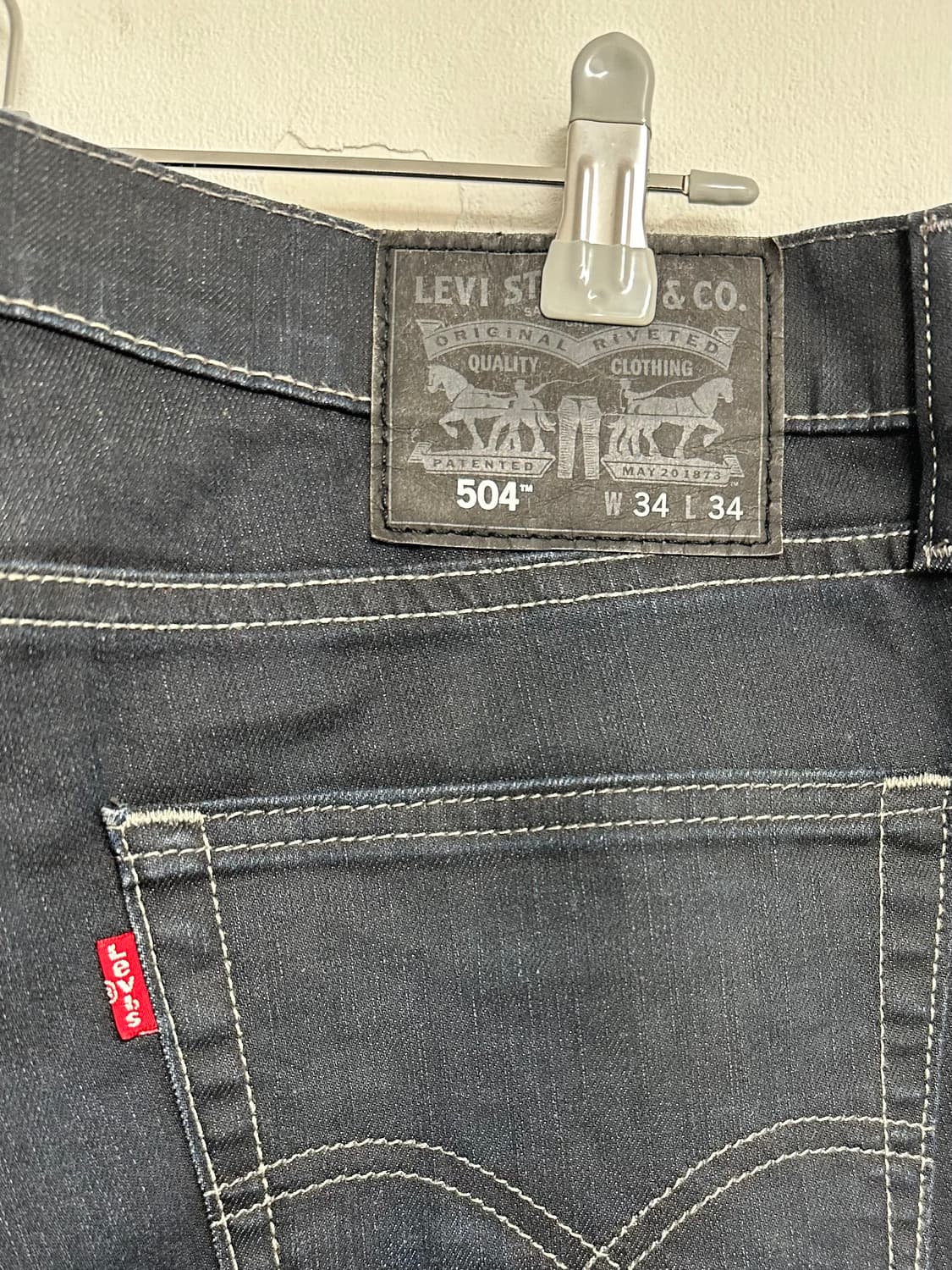 리바이스 504 스티치 데님팬츠 청바지 상품이미지5