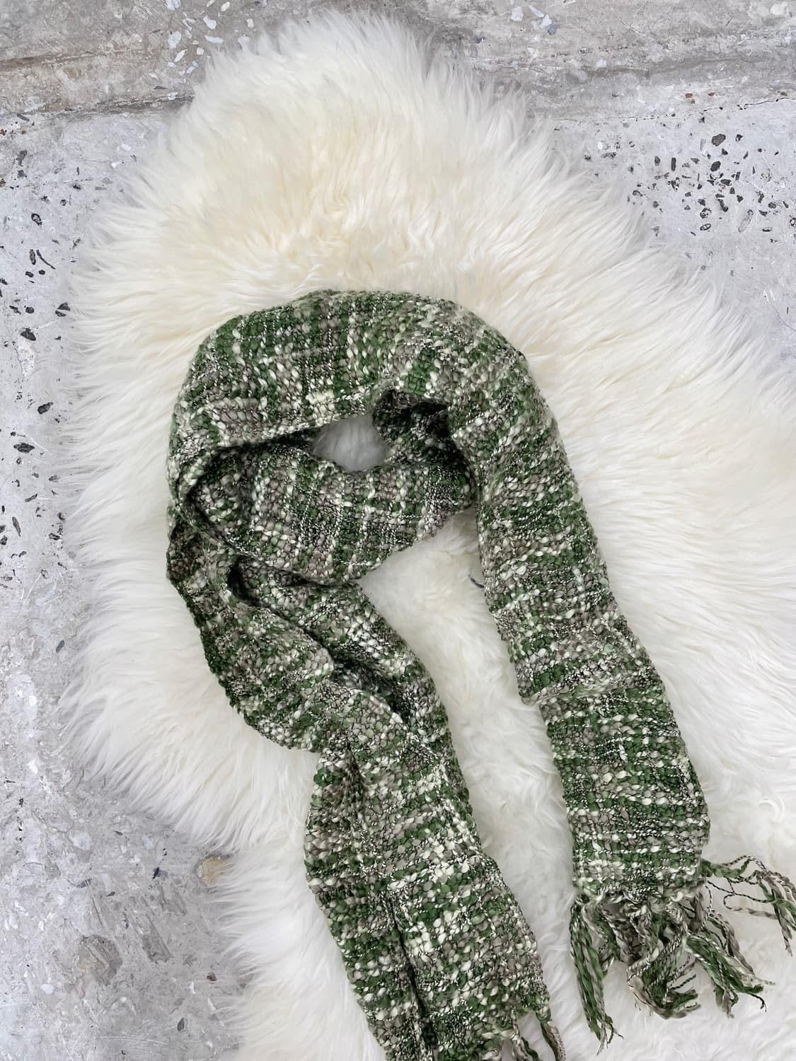 페어리 말차 짜임 머플러🍵 상품이미지5