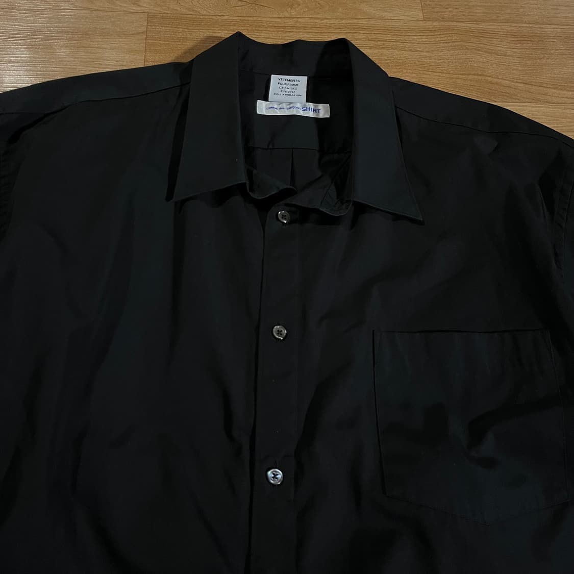 [110] 꼼데가르송x베트멍 오버셔츠 상품이미지3