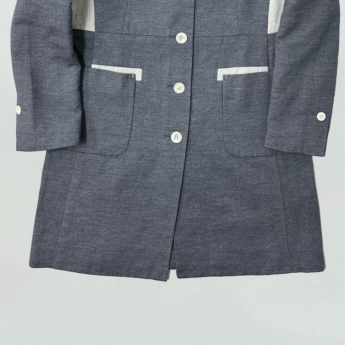 폴스미스 배색 디자인 코트 상품이미지4