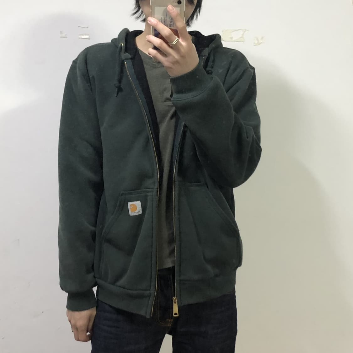 칼하트 레인디펜더 후드집업  상품이미지3