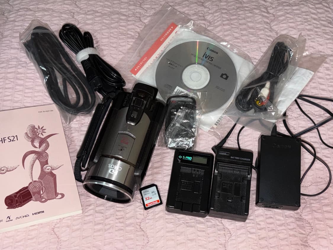 canon ivis hf s21 캠코더 상품이미지2