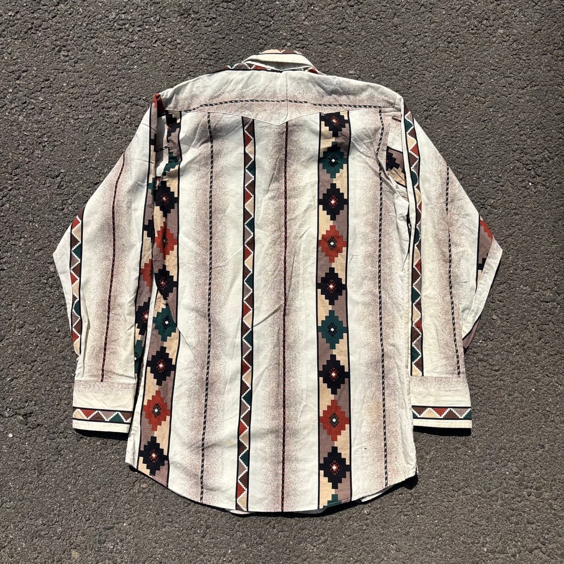 빈티지 팬핸들 슬림 웨스턴 셔츠 상품이미지2