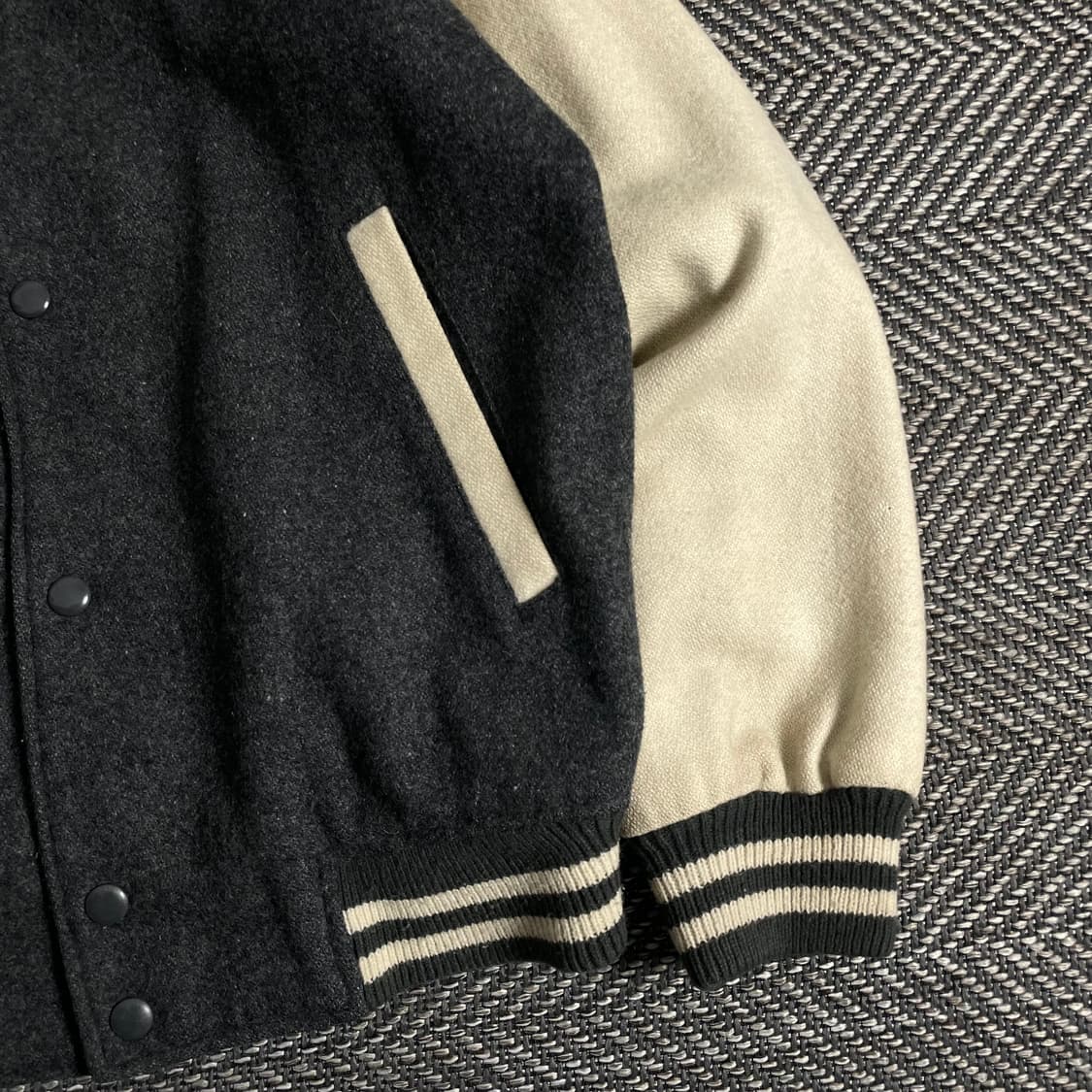 일본 오리지날 빈티지 모직 바시티 자켓y 3244 상품이미지5