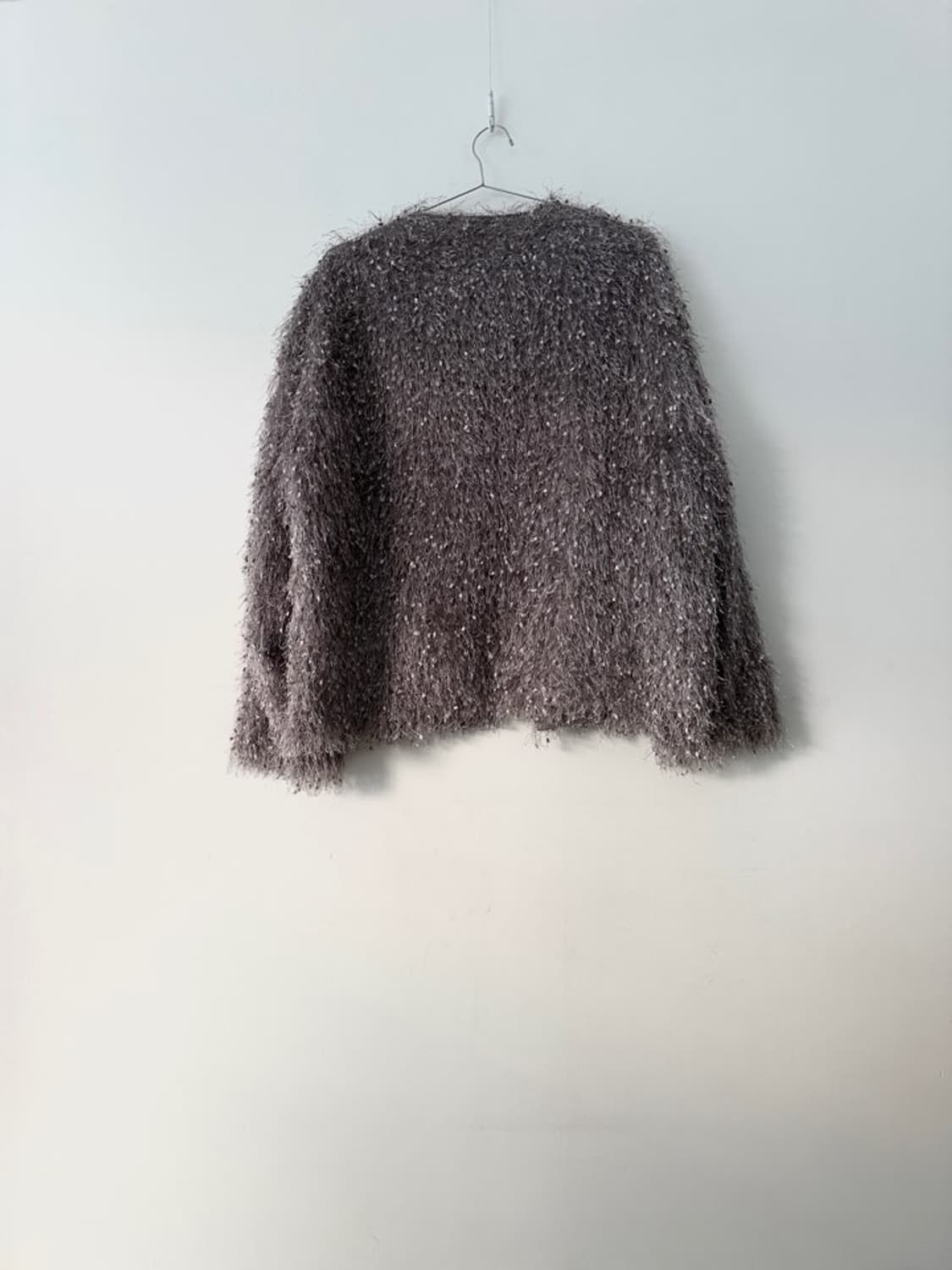 Snowflake tassel jacket / violet 상품이미지3