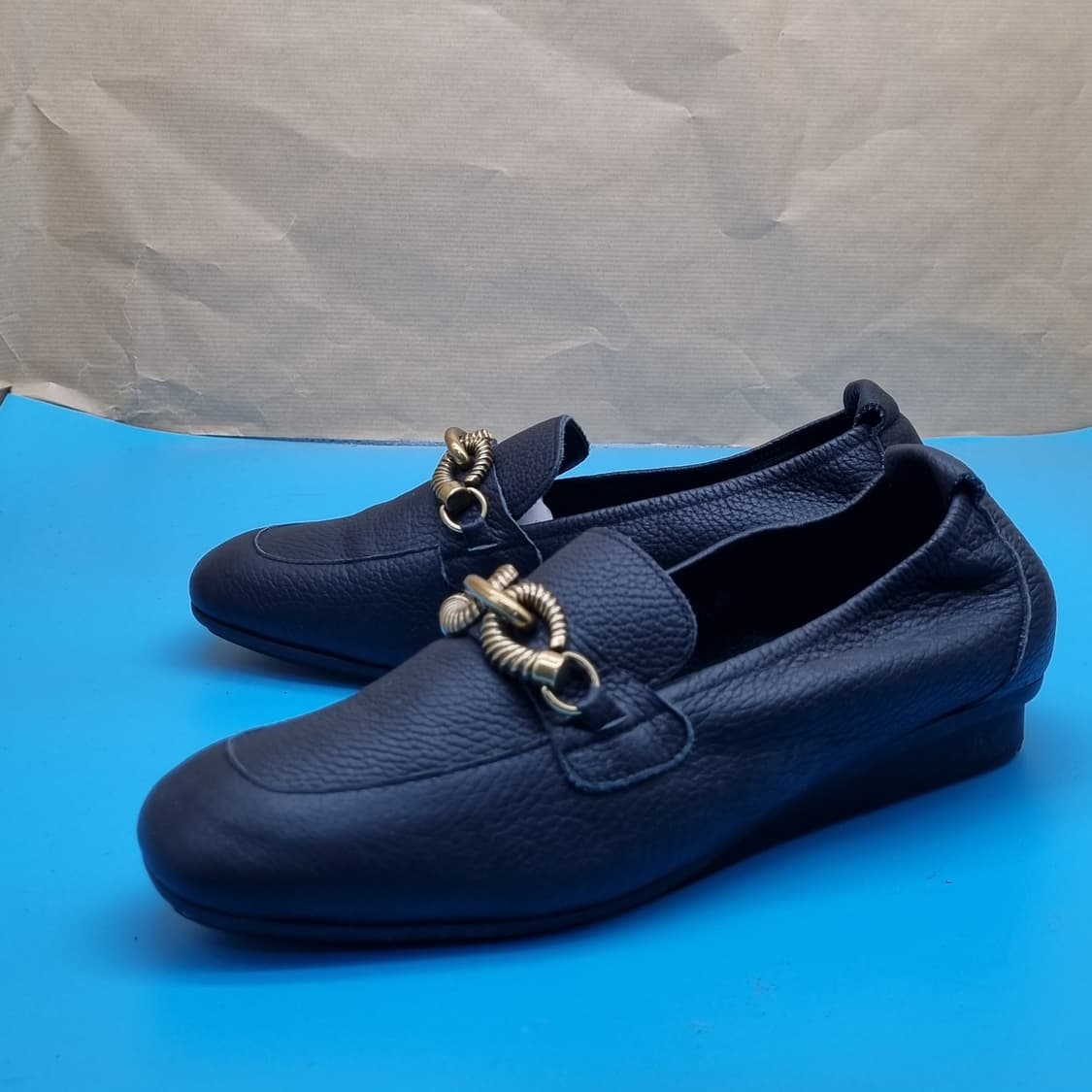 가이거 소가죽 여성로퍼. 실사이즈240 상품이미지1