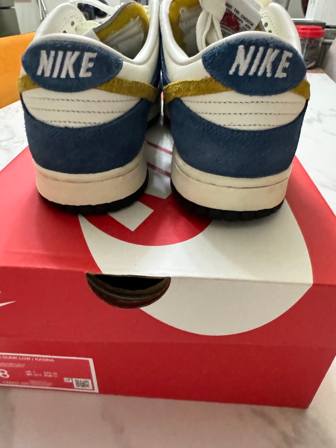 [260] 나이키 x 카시나 덩크 로우 80's 블루 버스 상품이미지5