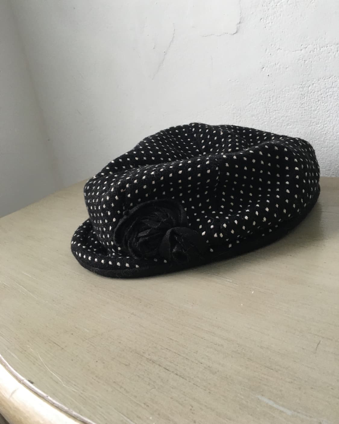  corsage point dot pattern beret 상품이미지2