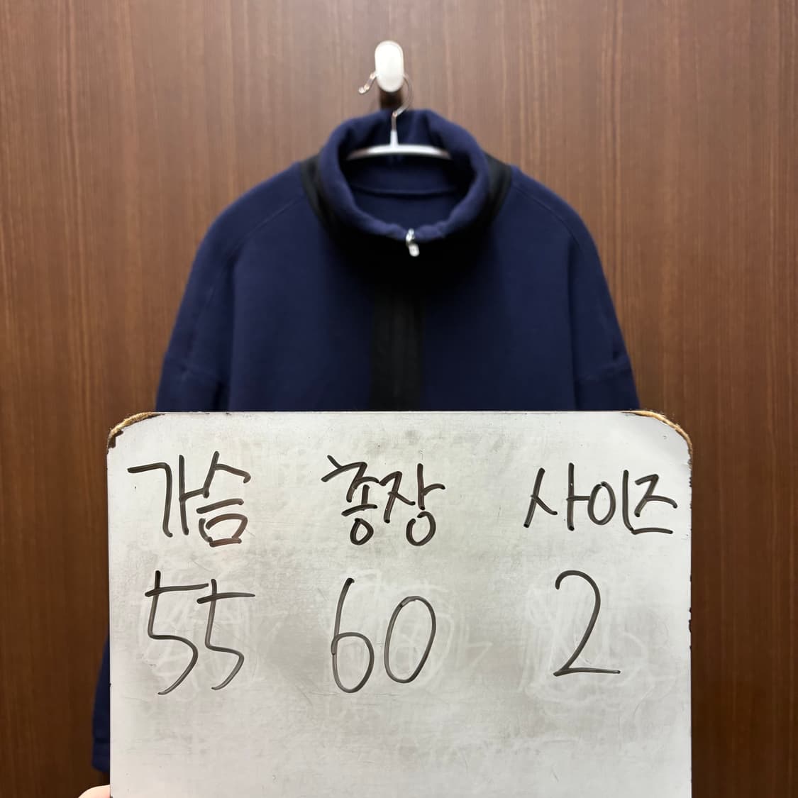 안다르 후리스 반집업 2 사이즈 상품이미지2