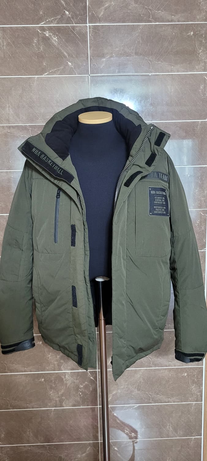 👔남성95사이즈👔NBA TEAM 카키 패딩 상품이미지2