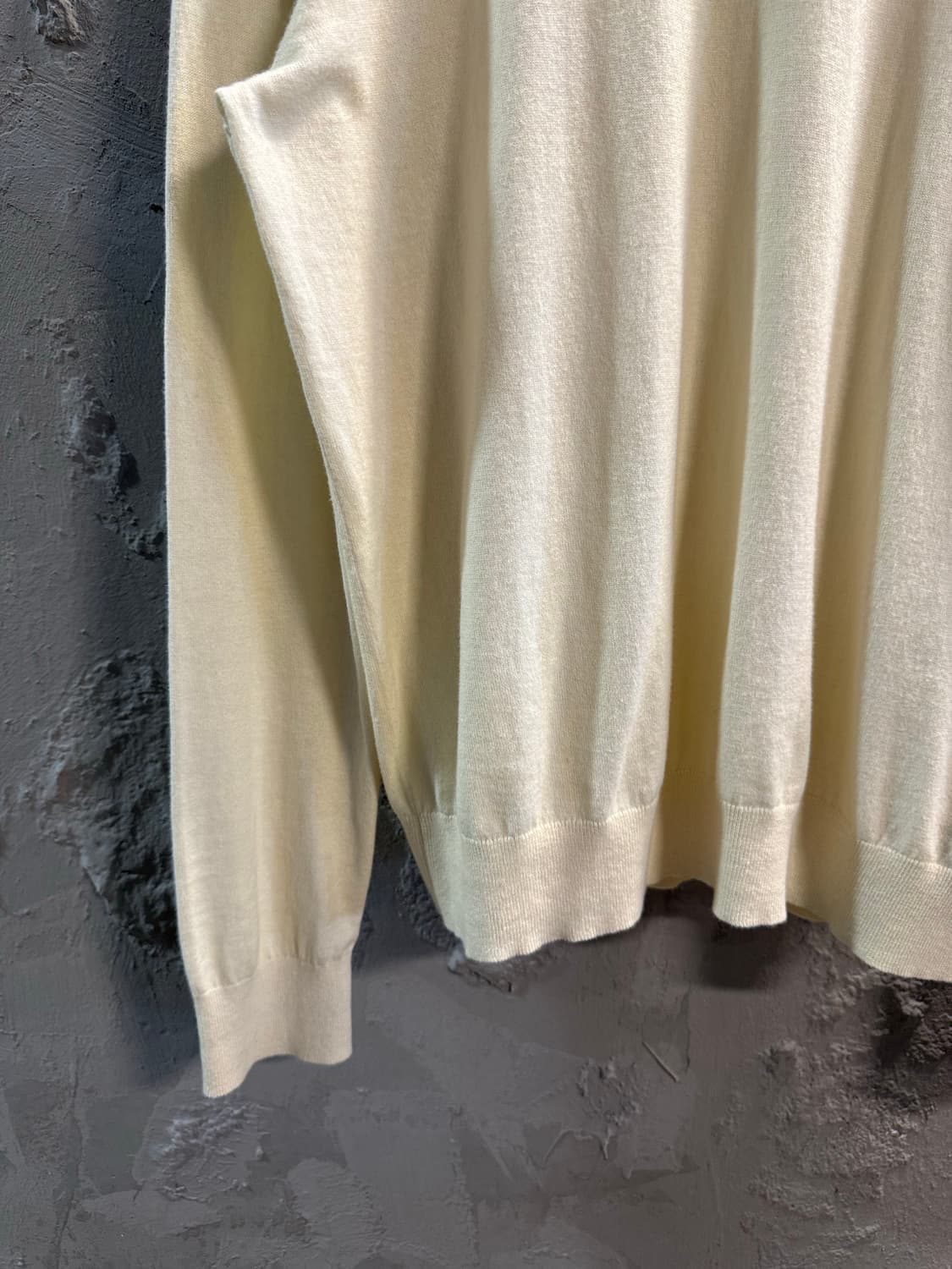 M 폴로 랄프로렌 POLO 코튼 캐시미어 니트 크림 아이보리 상품이미지2