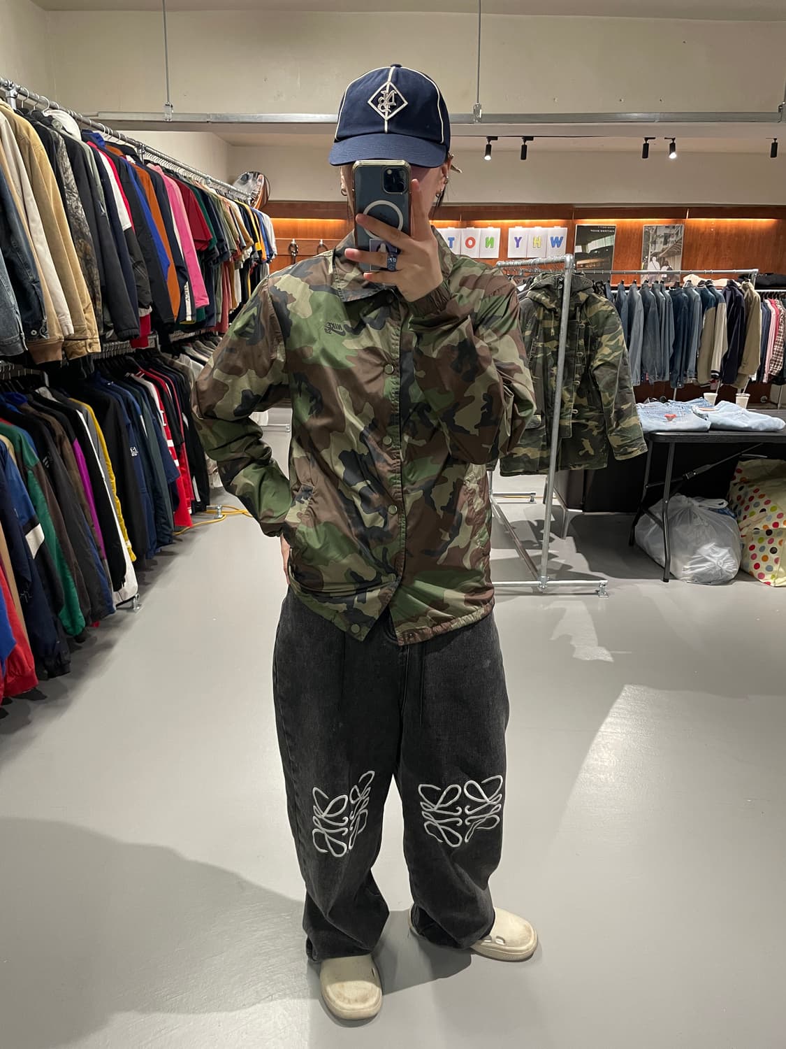 나이키 SB 카모플라주 코치 자켓   상품이미지4