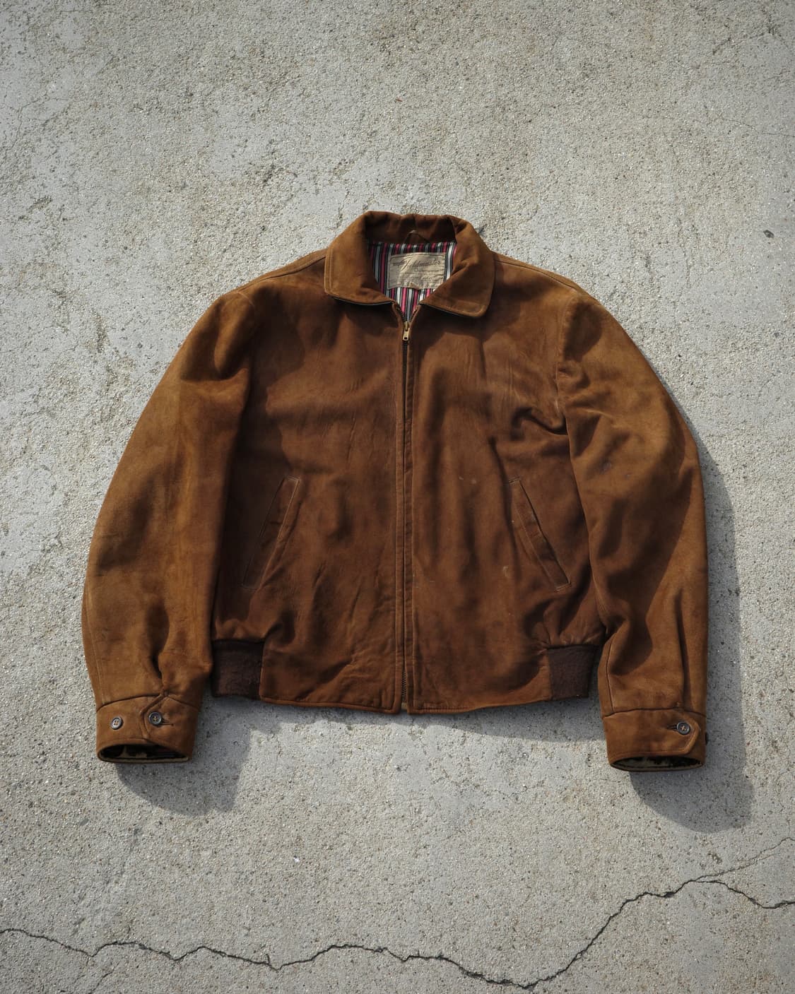 50‘s Hercules Fieldmaster 스웨이드 스포츠 블루종  상품이미지1