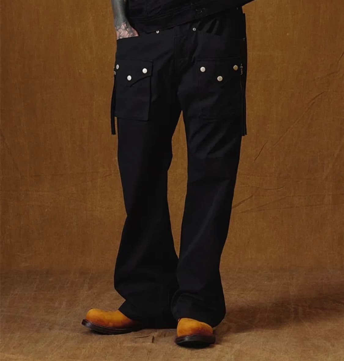 포스333 아웃포켓 우븐 팬츠 카고팬츠 상품이미지2