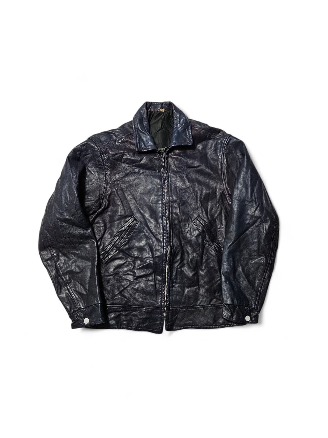 1970's 웨스턴 Western 레더 자켓 L 100 상품이미지2