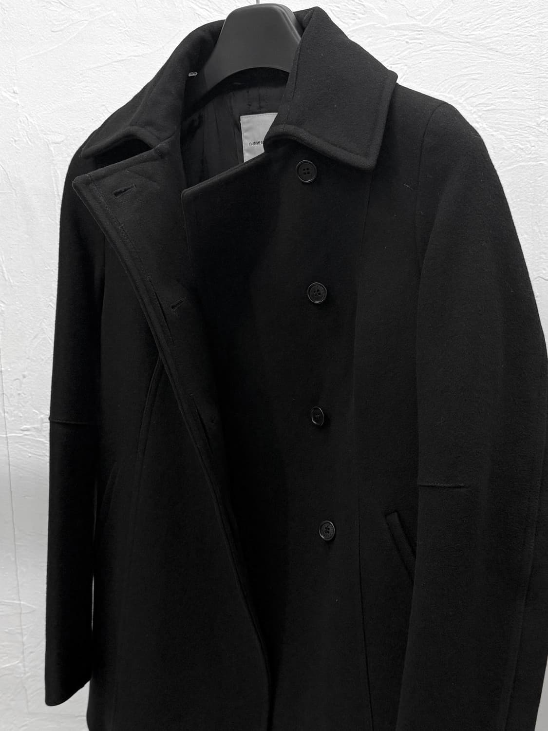 Costume National 오프셋 울 코트 상품이미지3