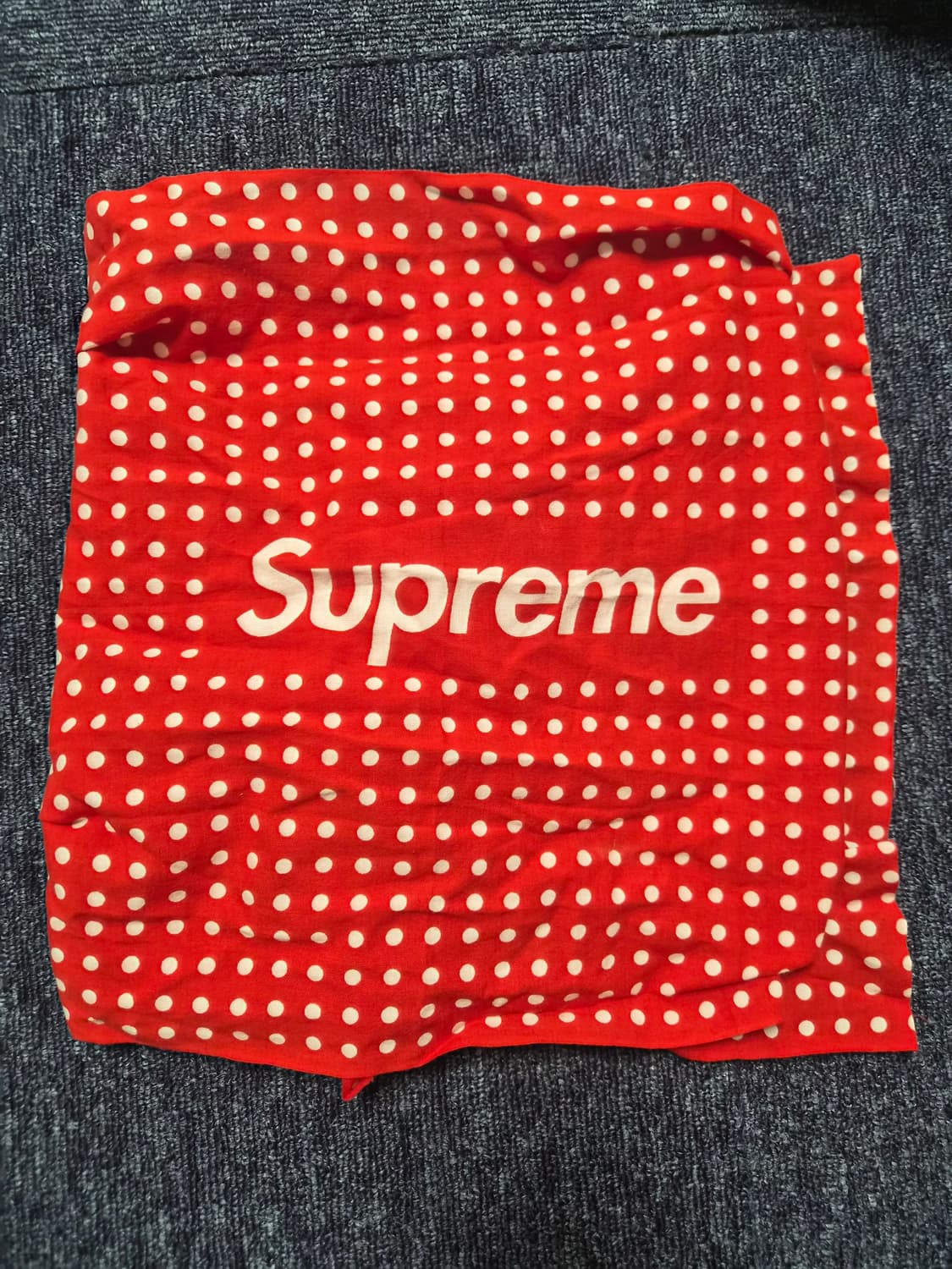 슈프림 테누기 타월 레드컬러 상품이미지2