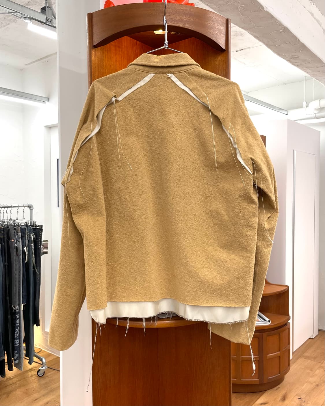 [M] sulvam 설밤 더블 레이어드 자켓 상품이미지5