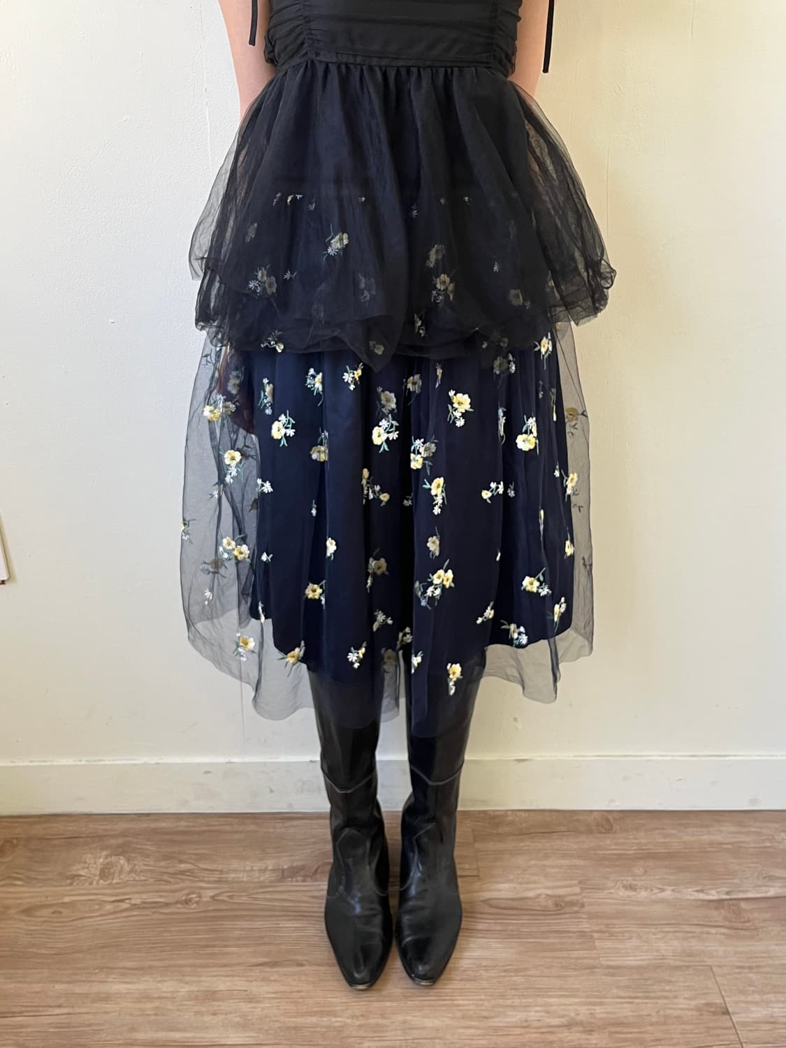 31 Sons de made 자수 스커트 상품이미지5