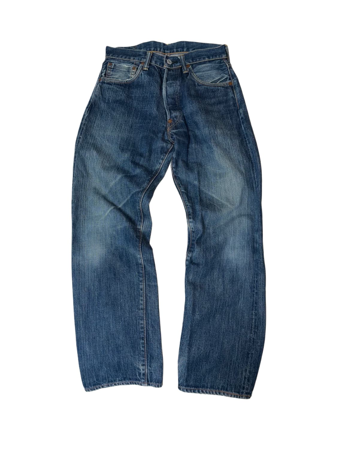 에비스 로고 프린팅 데님 팬츠 상품이미지3