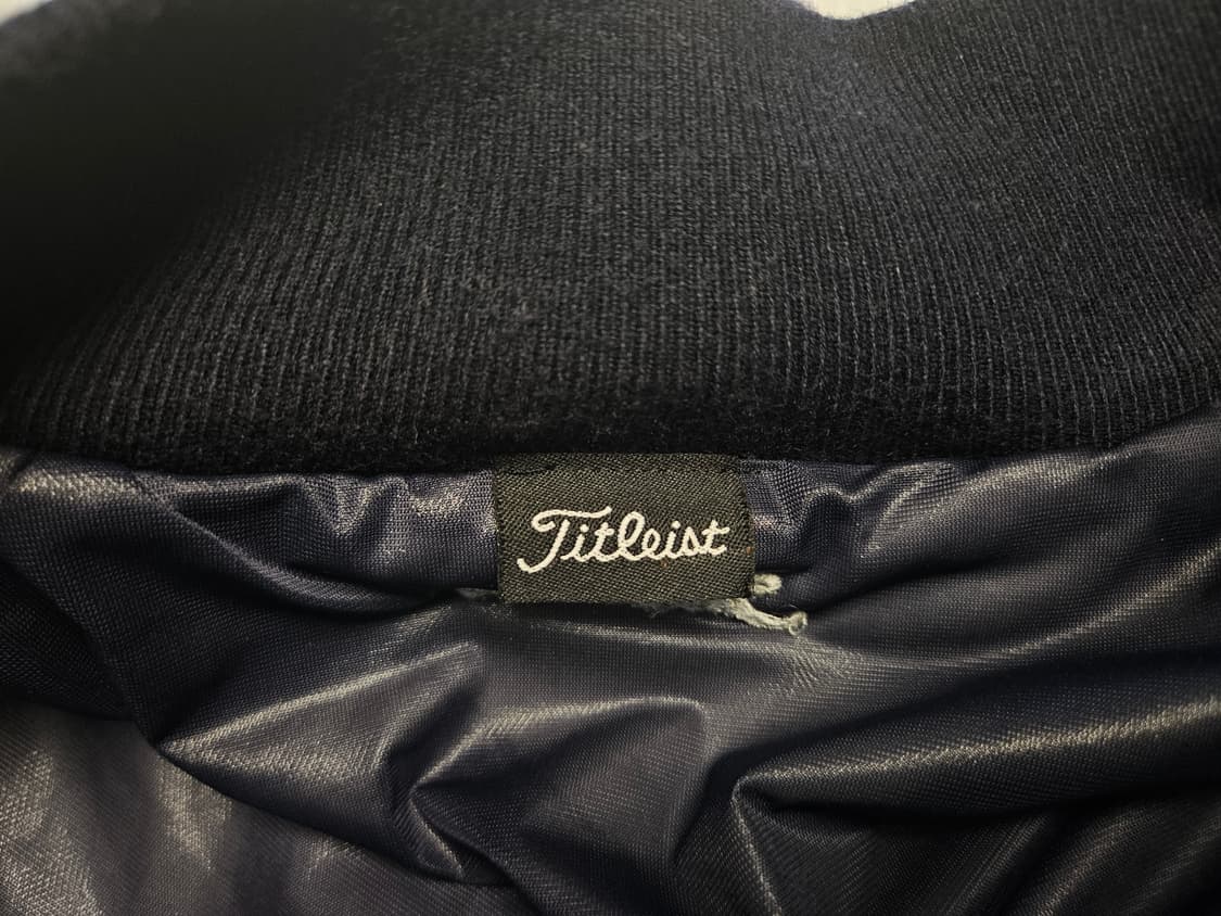 타이틀리스트 골프 방풍 니트 패딩 짚업 자켓 100사이즈 상품이미지10