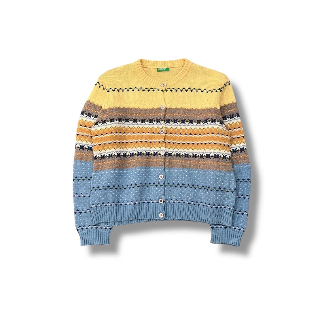 베네통 노르딕 니트 가디건 y14159 상품이미지2