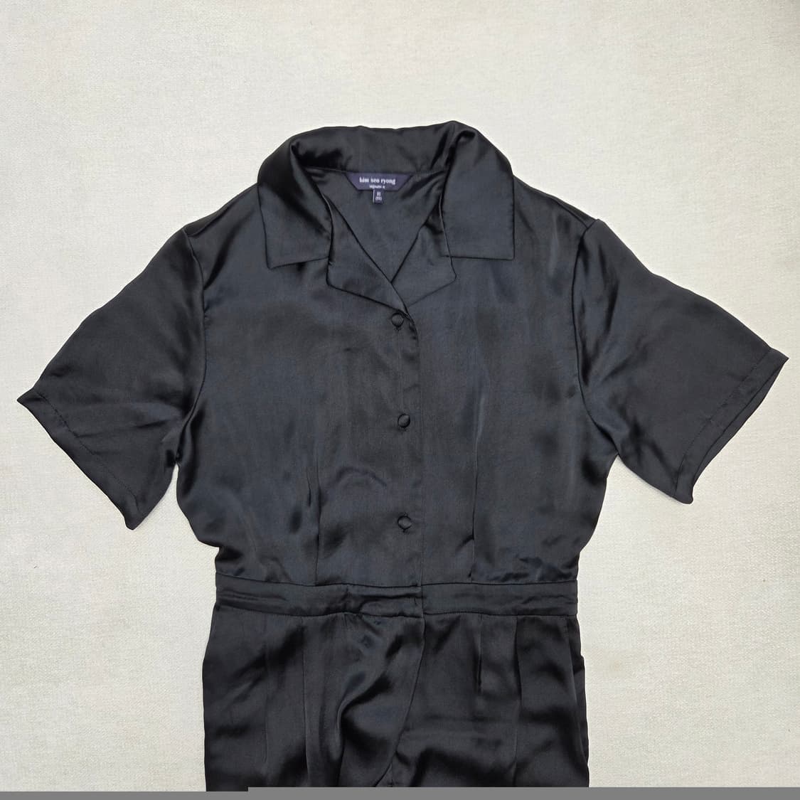 김서룡 시그니처 실크라이크 점프수트 상품이미지1