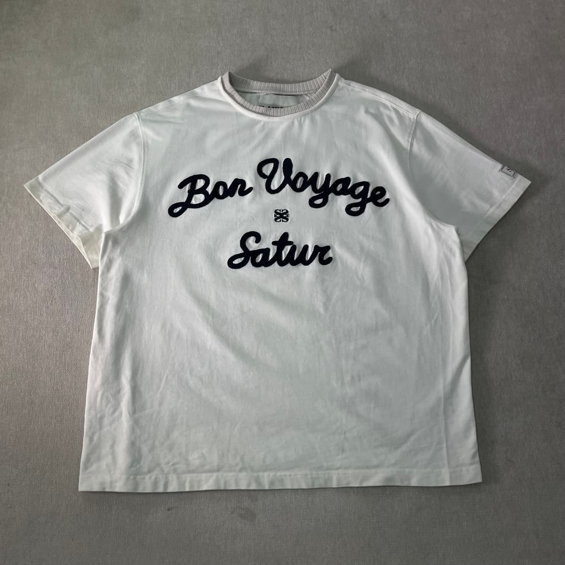 105 새터 자수로고 보야지 반팔 상품이미지1