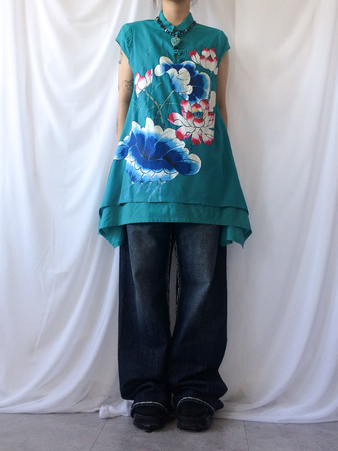 Oriental mood qipao onepiece 상품이미지8