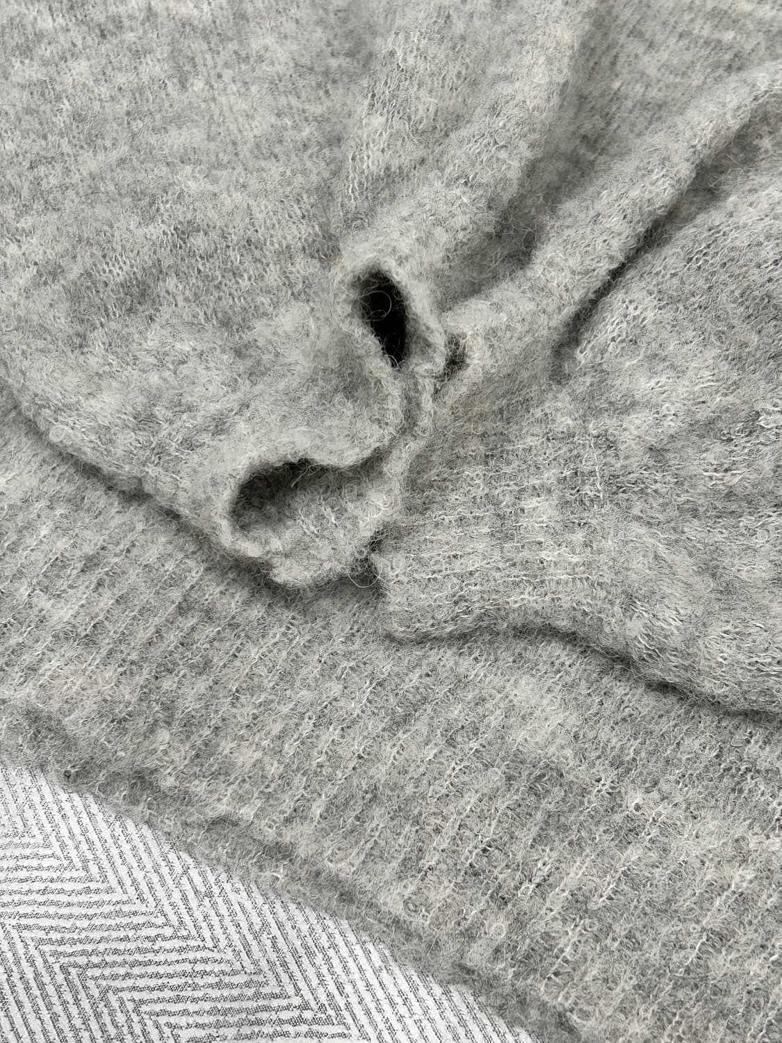 레이첼코미 알파카 퍼프 소매 니트 M 상품이미지8