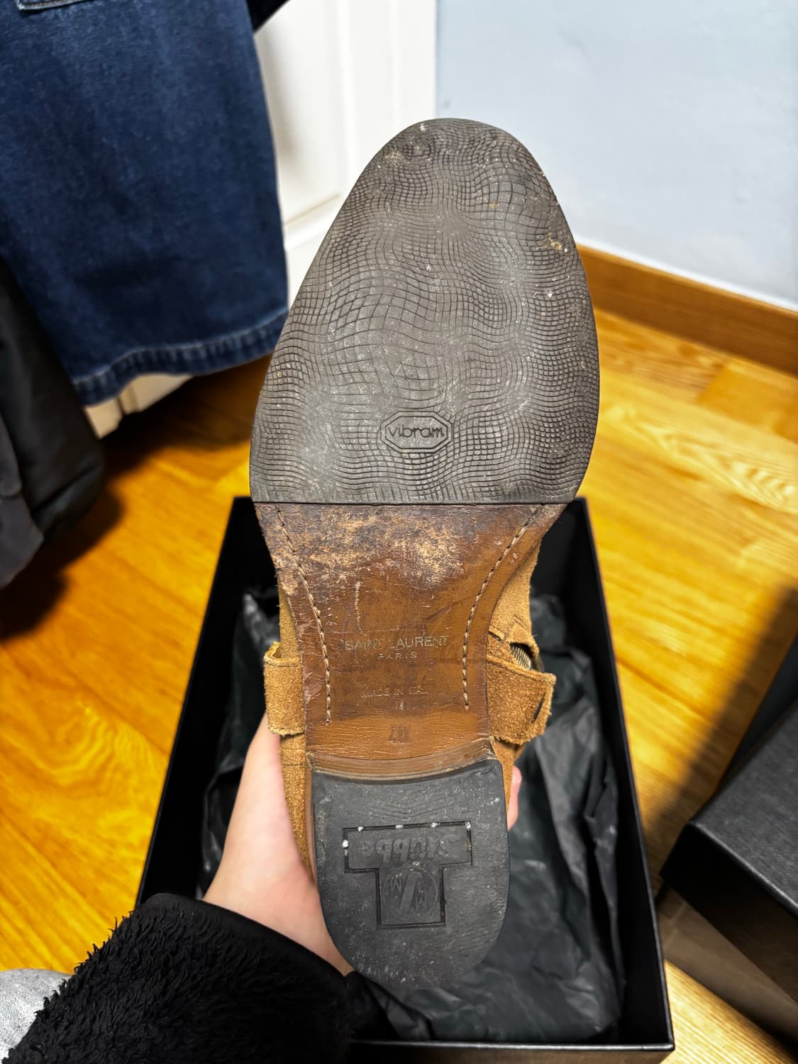 에디시즌 생로랑 하네스 부추 40사이즈 상품이미지8