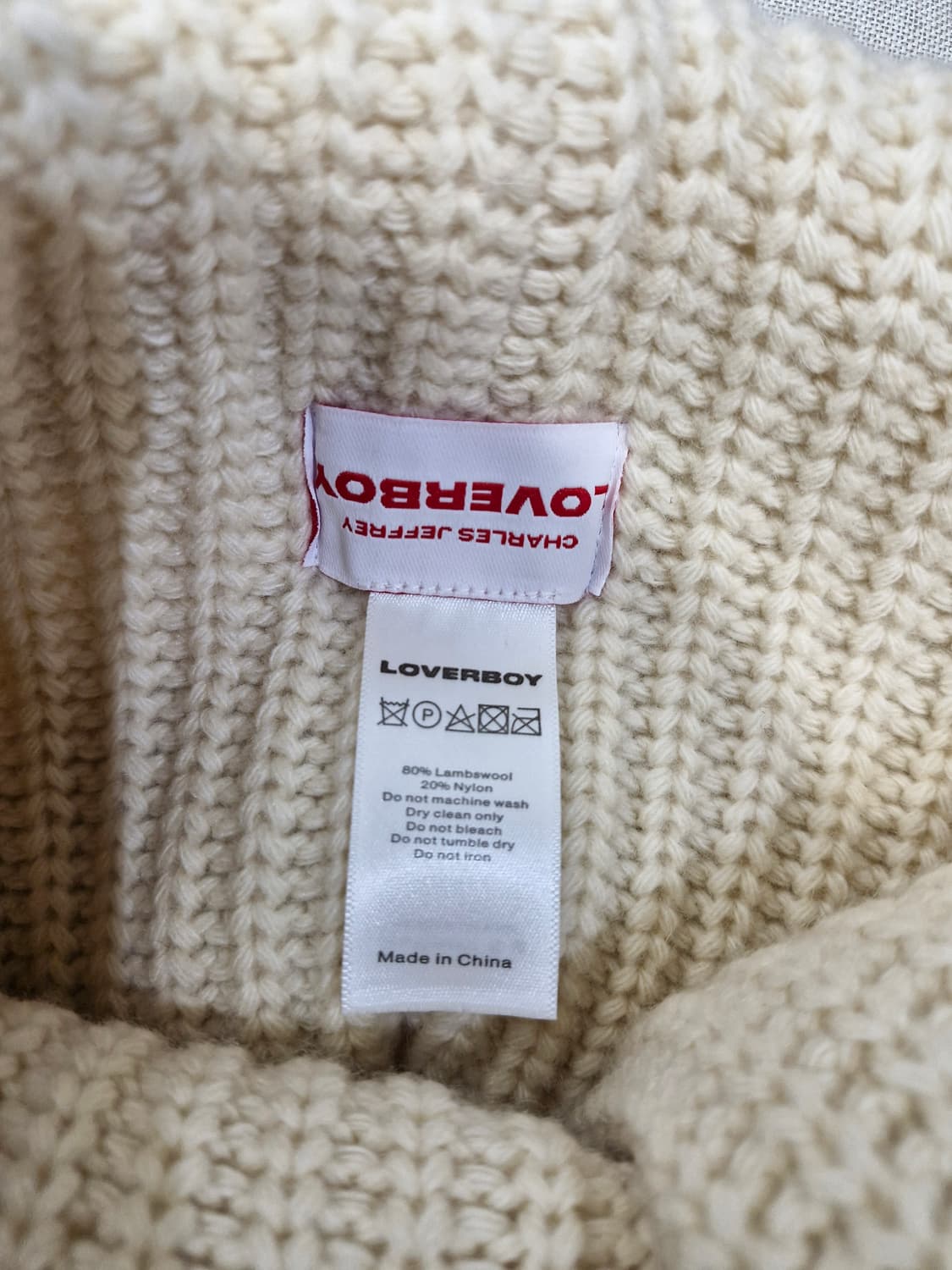 찰스제프리러버보이 청키 이어 비니 에크루 상품이미지4