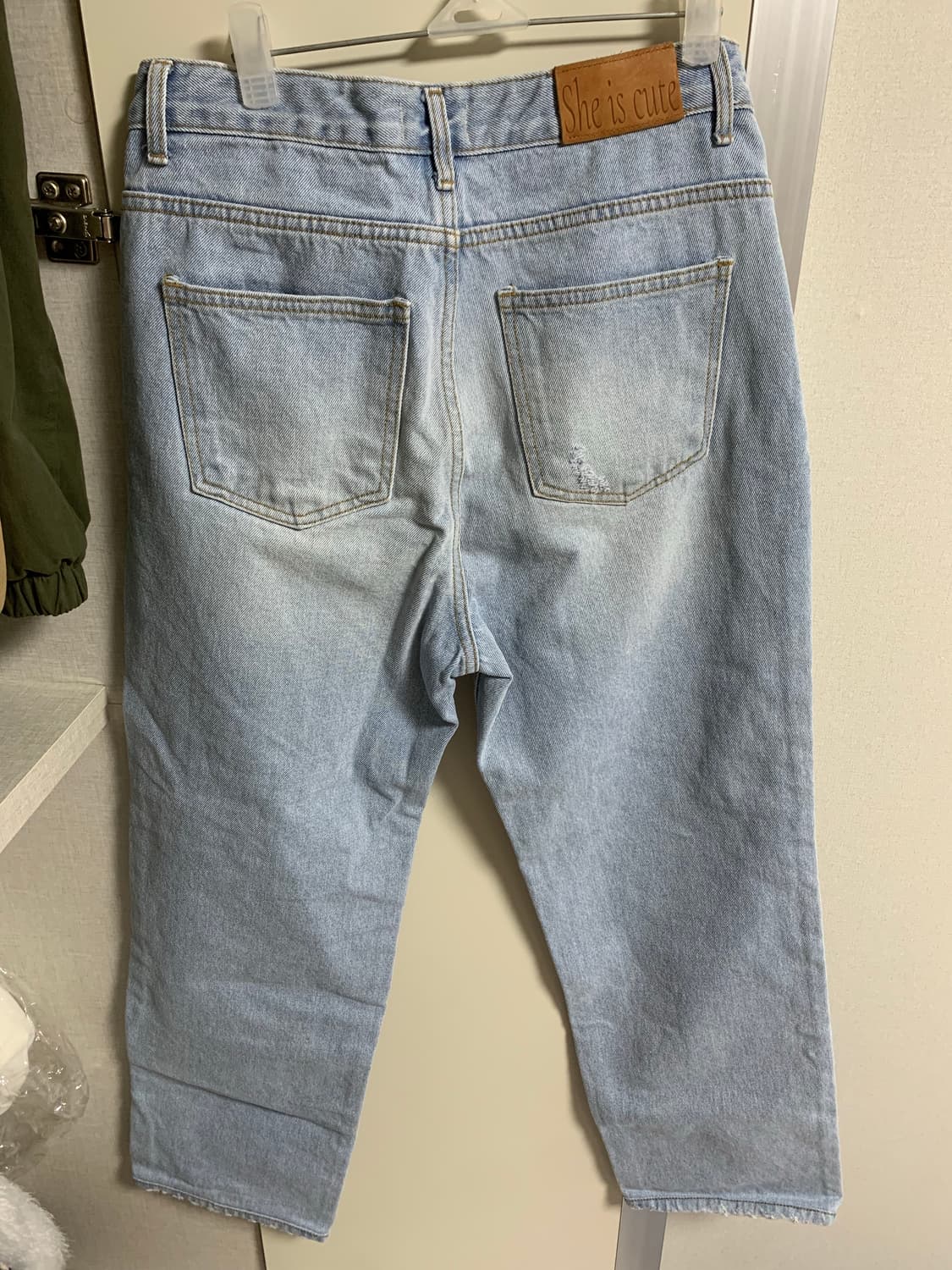 쉬이즈큐트 버디데님 라이트블루 1사이즈 상품이미지5