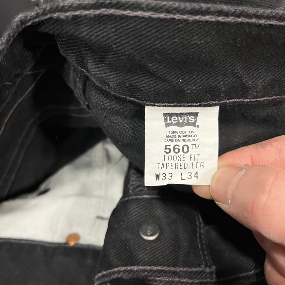 00s Levis 560 배기팬츠 (32“) 상품이미지5