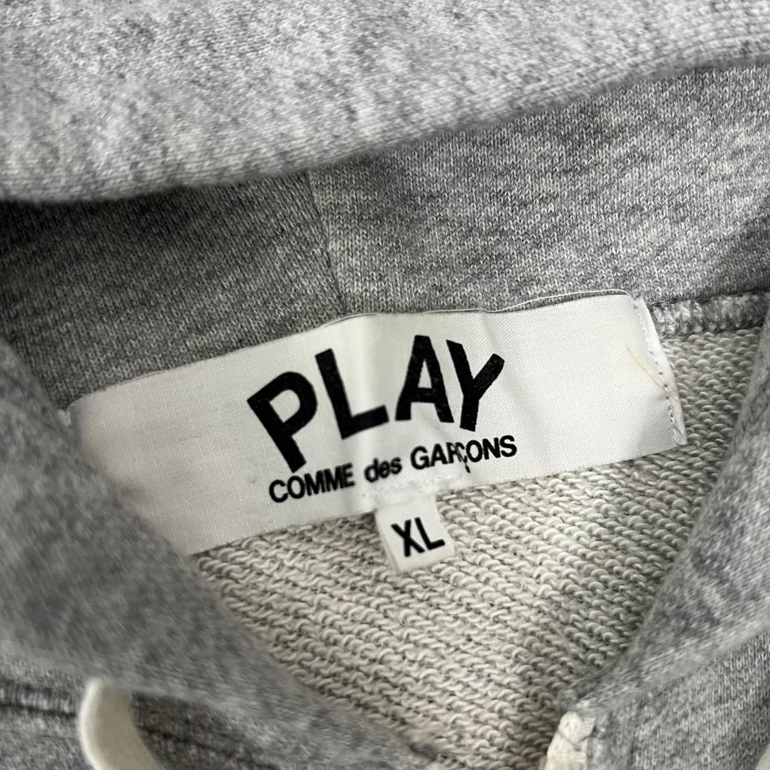 꼼데가르송 레드와펜 후드집업 그레이 상품이미지4