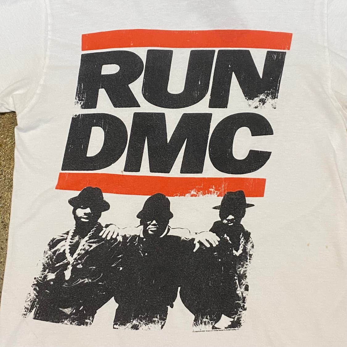 미국 빈티지 RUN DMC 공식굿즈 힙합 반팔티 상품이미지2