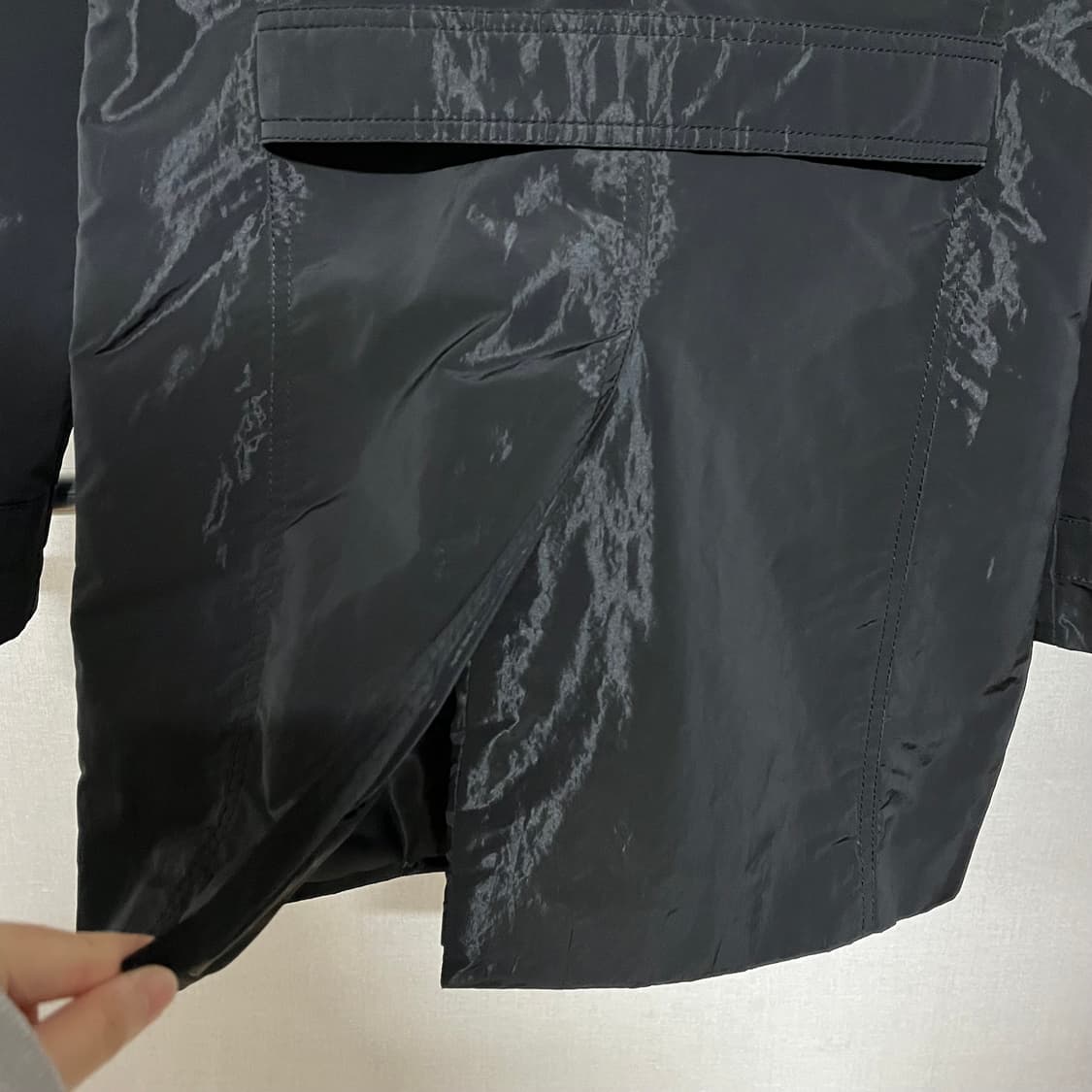 솔리드옴므 우영미 블랙 더블 버튼 코트 100 상품이미지8