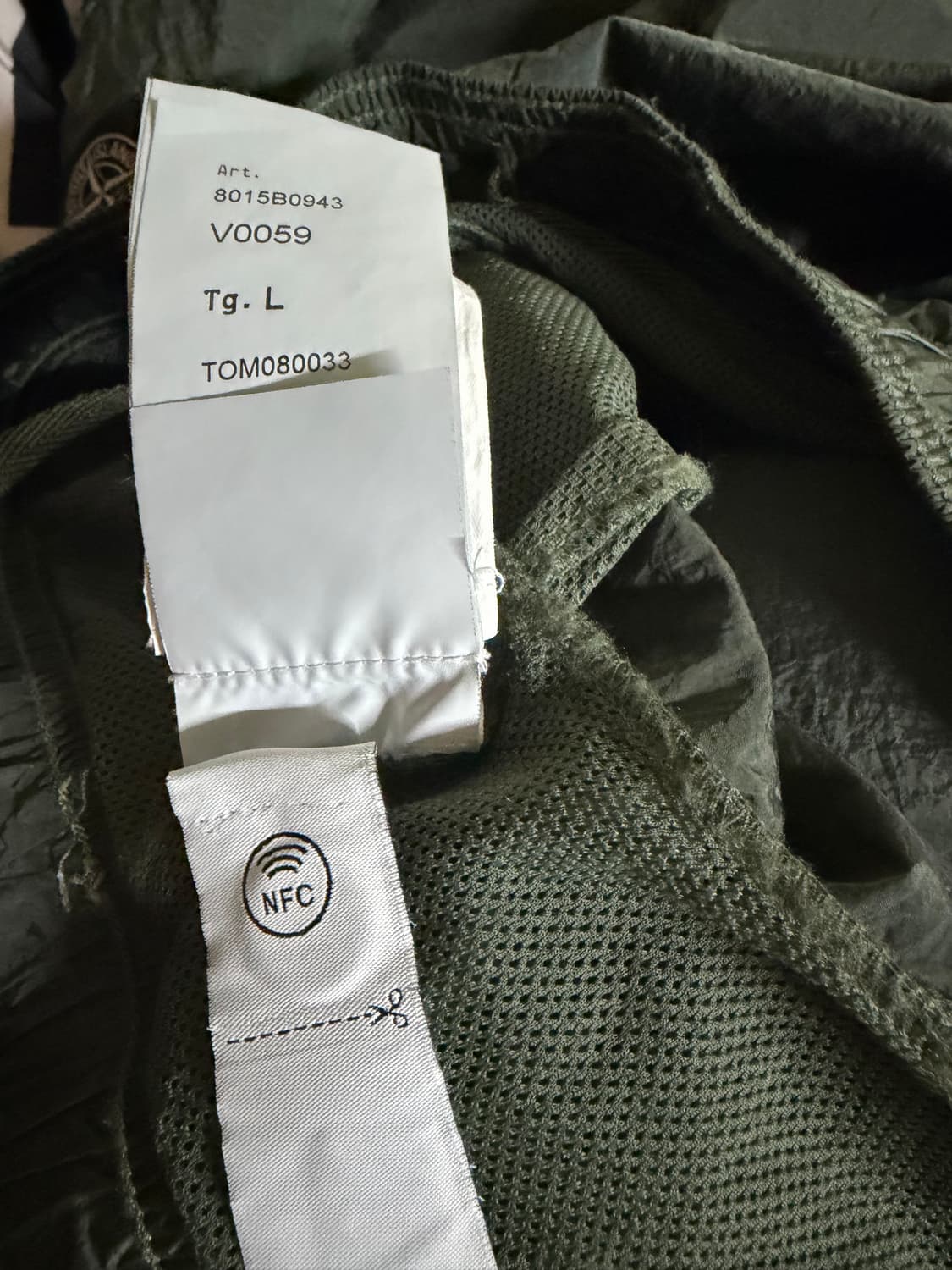 스톤아일랜드 나일론메탈 스윔팬츠 L 상품이미지4