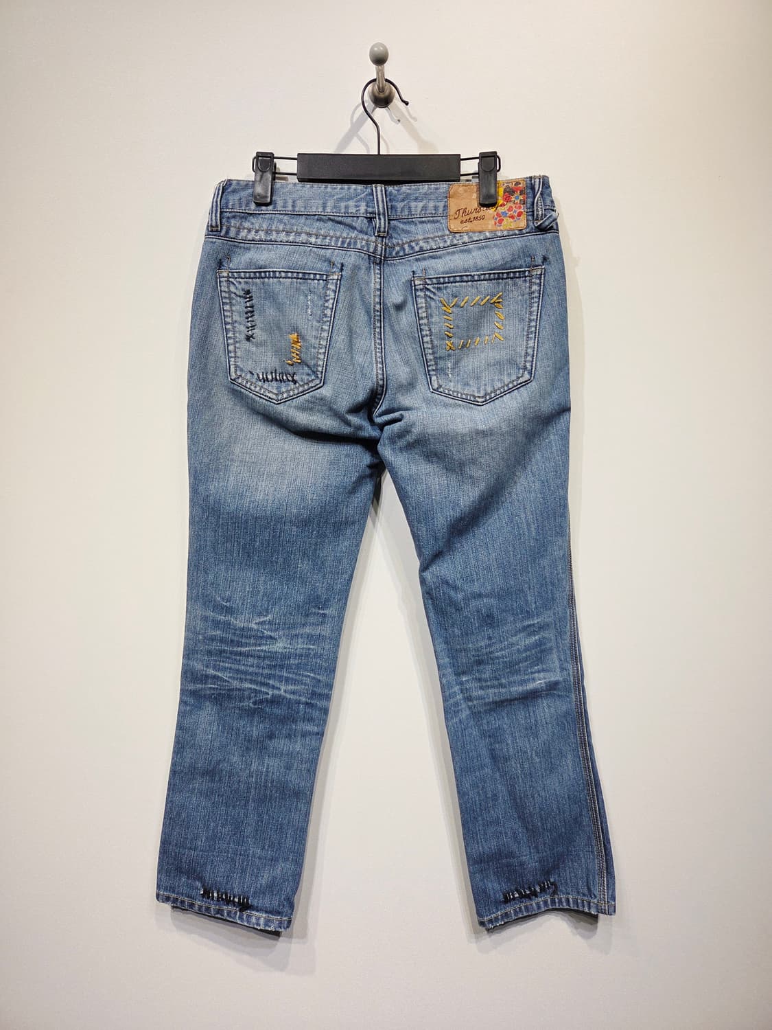 써스데이아일랜드 여성 데님팬츠_31 상품이미지5