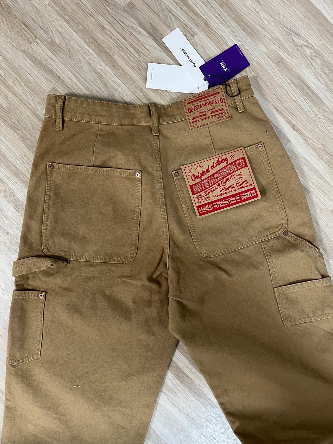 아웃스탠딩 더블니 카펜터 팬츠 M 상품이미지3