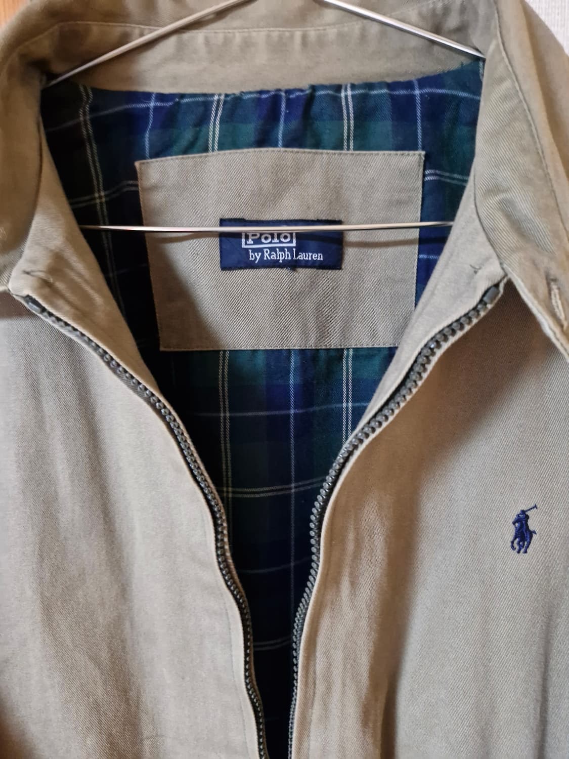 폴로 안감체크 바라쿠다 자켓  XL 상품이미지3