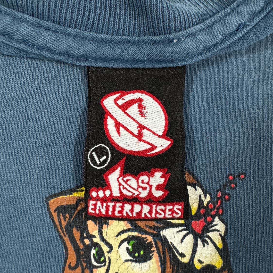 빈티지 Lost Enterprises 핀업걸 롱슬리브 상품이미지8